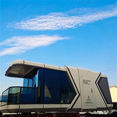 Casa Cápsula de Luxo com Varanda Selada X50_s